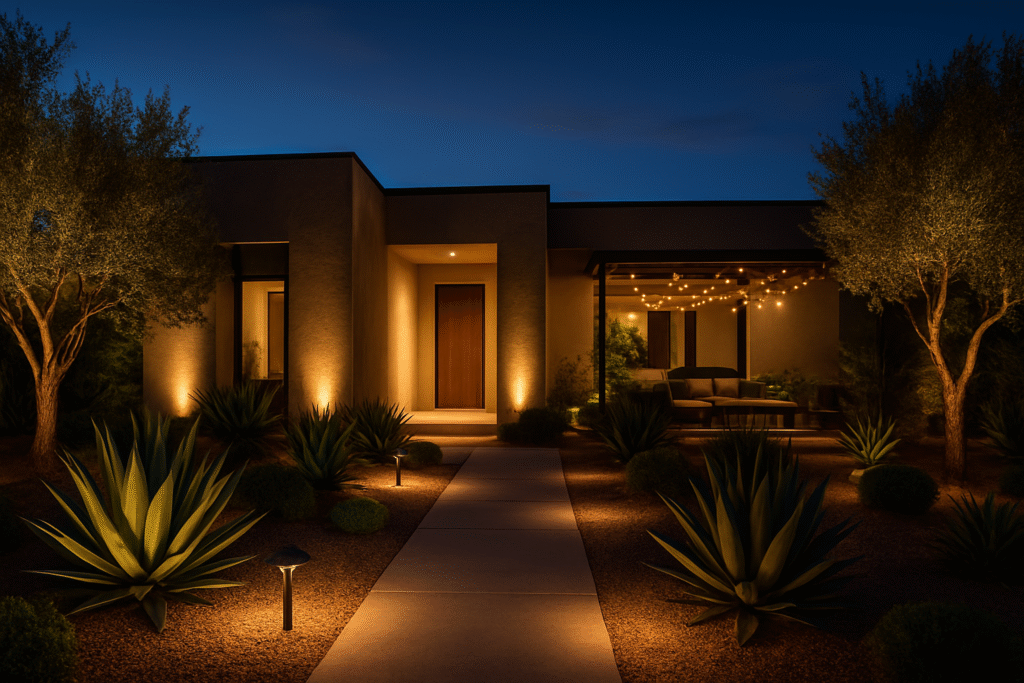 landscape lighting Merced