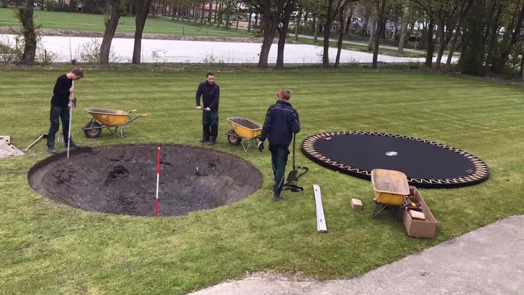 Professional Underground Trampoline Installation Merced CA